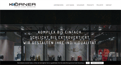 Desktop Screenshot of karl-koerner.de